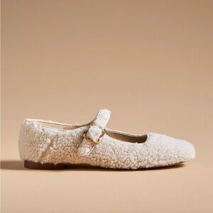 Sam Edelman Sherpa Ballet Flats NWT